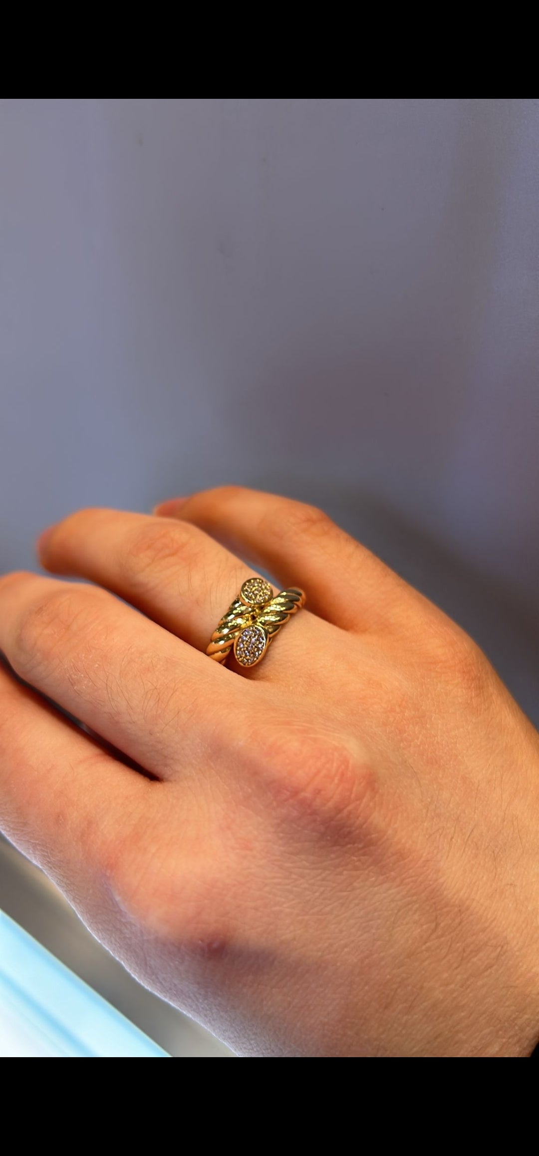 Twisted Gold Ring