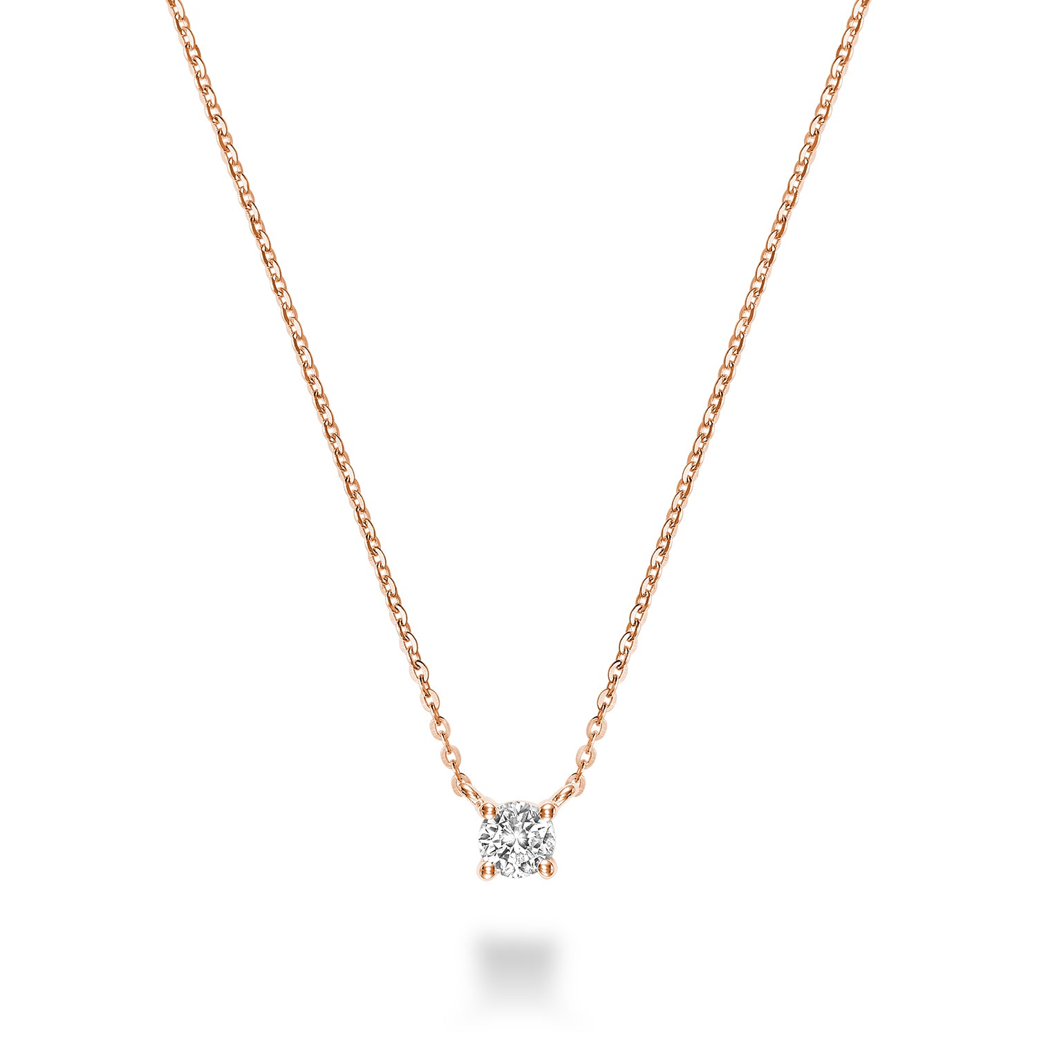 Solitaire Diamond Necklace