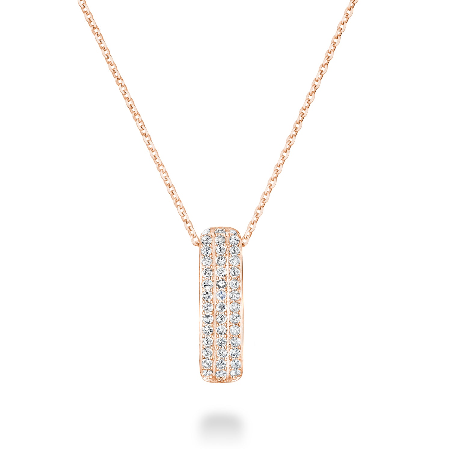 Pave Diamond Necklace