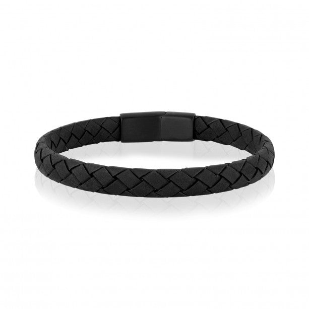 Flat Leather Bracelet