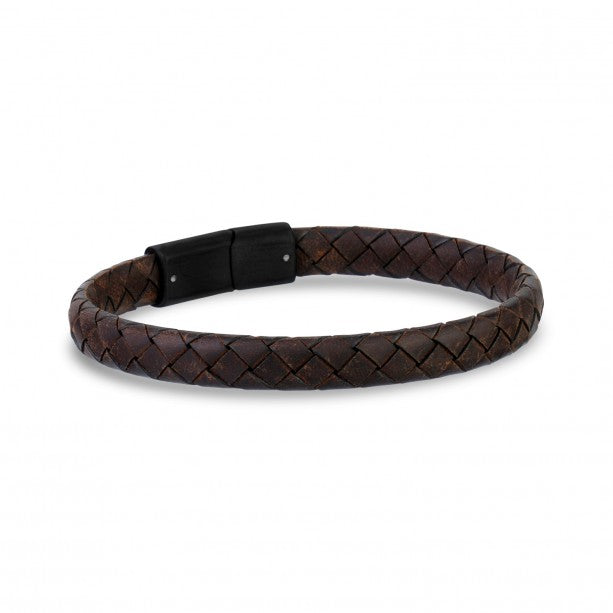 Flat Leather Bracelet