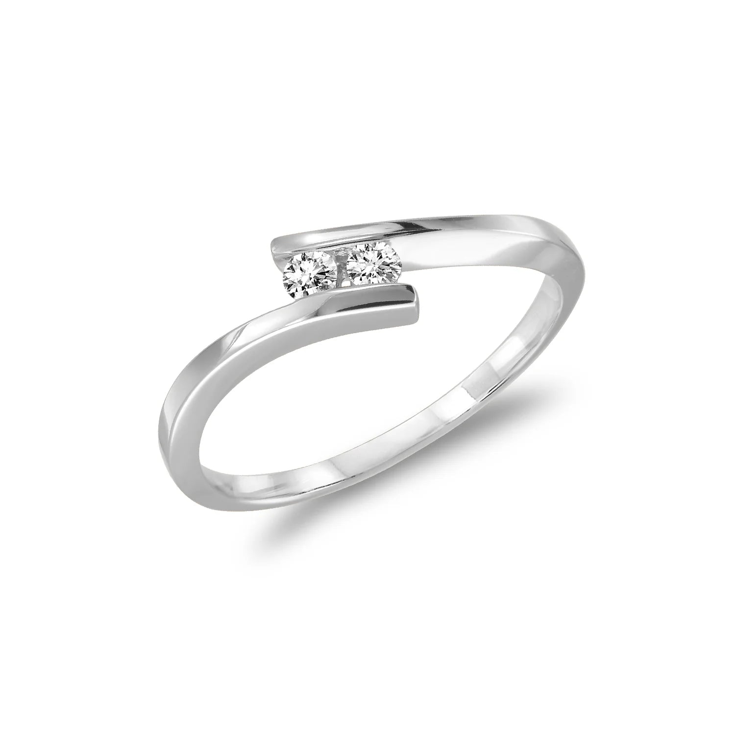 Two-Stone Solitaire Diamond Ring