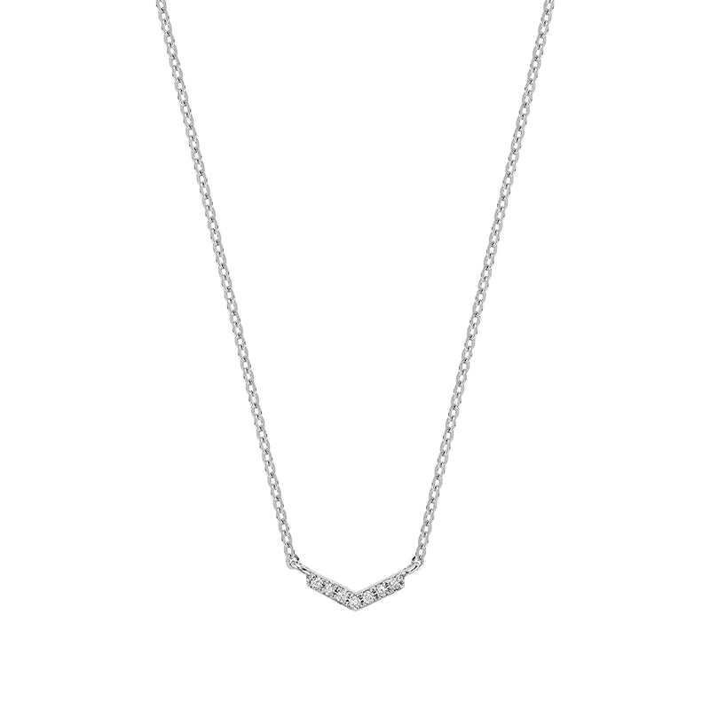 The V Diamond Necklace