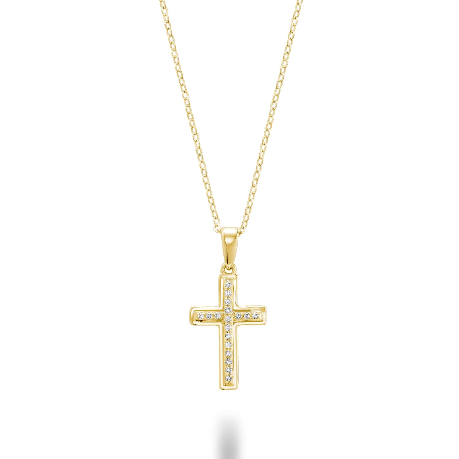 The Cross Diamond Necklace