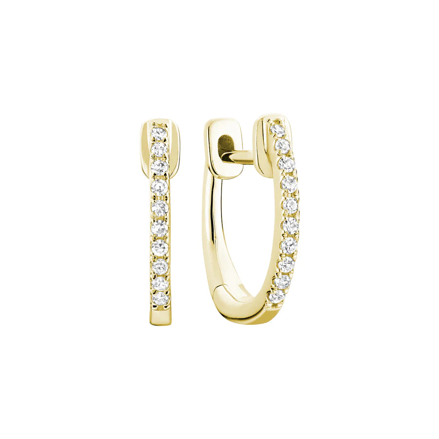 Diamond Huggie Earring