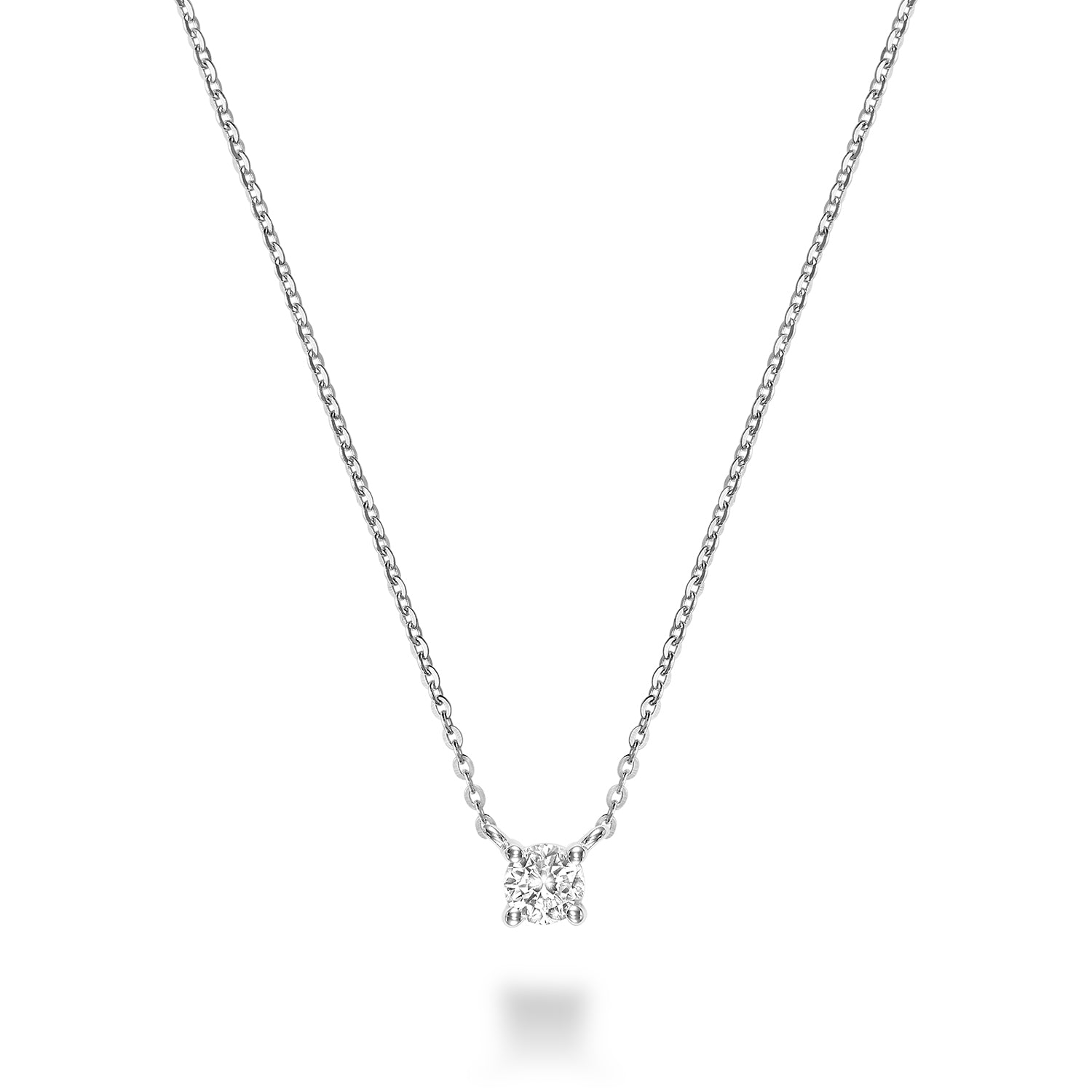 Solitaire Diamond Necklace