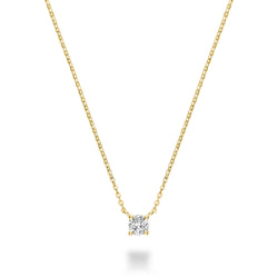 Solitaire Diamond Necklace