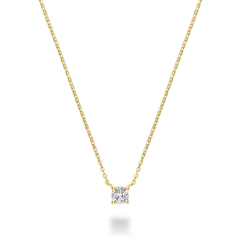 Solitaire Diamond Necklace