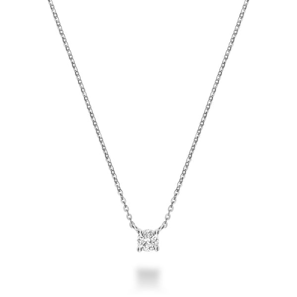 Solitaire Diamond Necklace