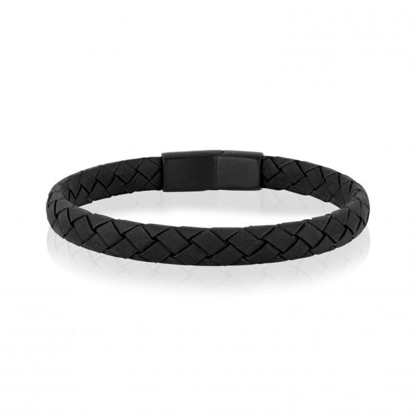 Flat Leather Bracelet