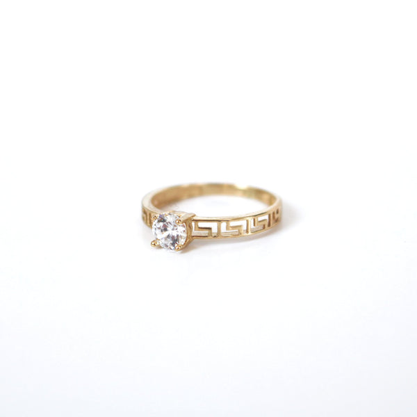 Bague solitaire Versace