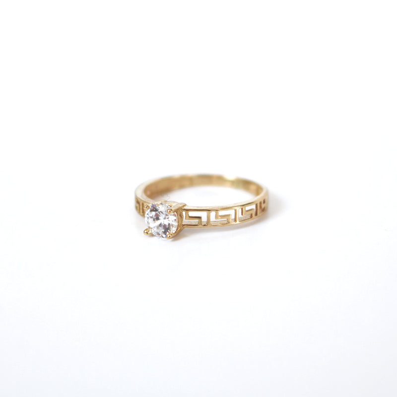 Bague solitaire Versace