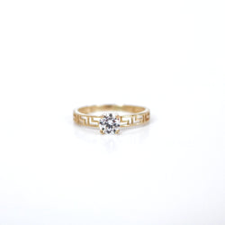 Bague solitaire Versace