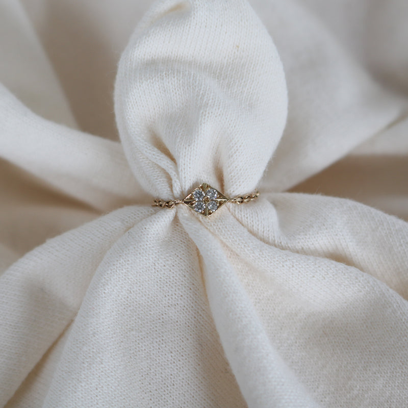 Emery Chain Ring