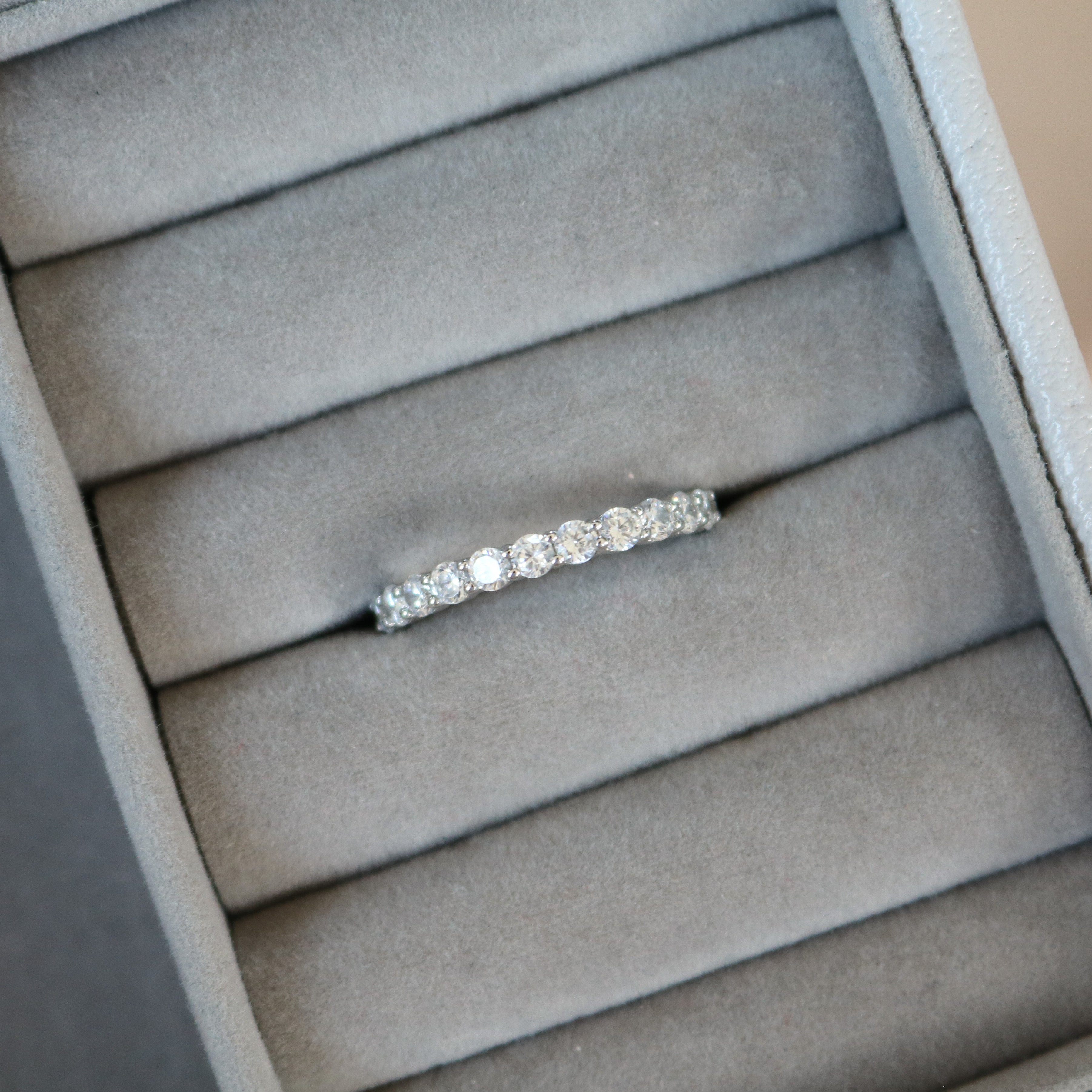 Silver Eternity Ring