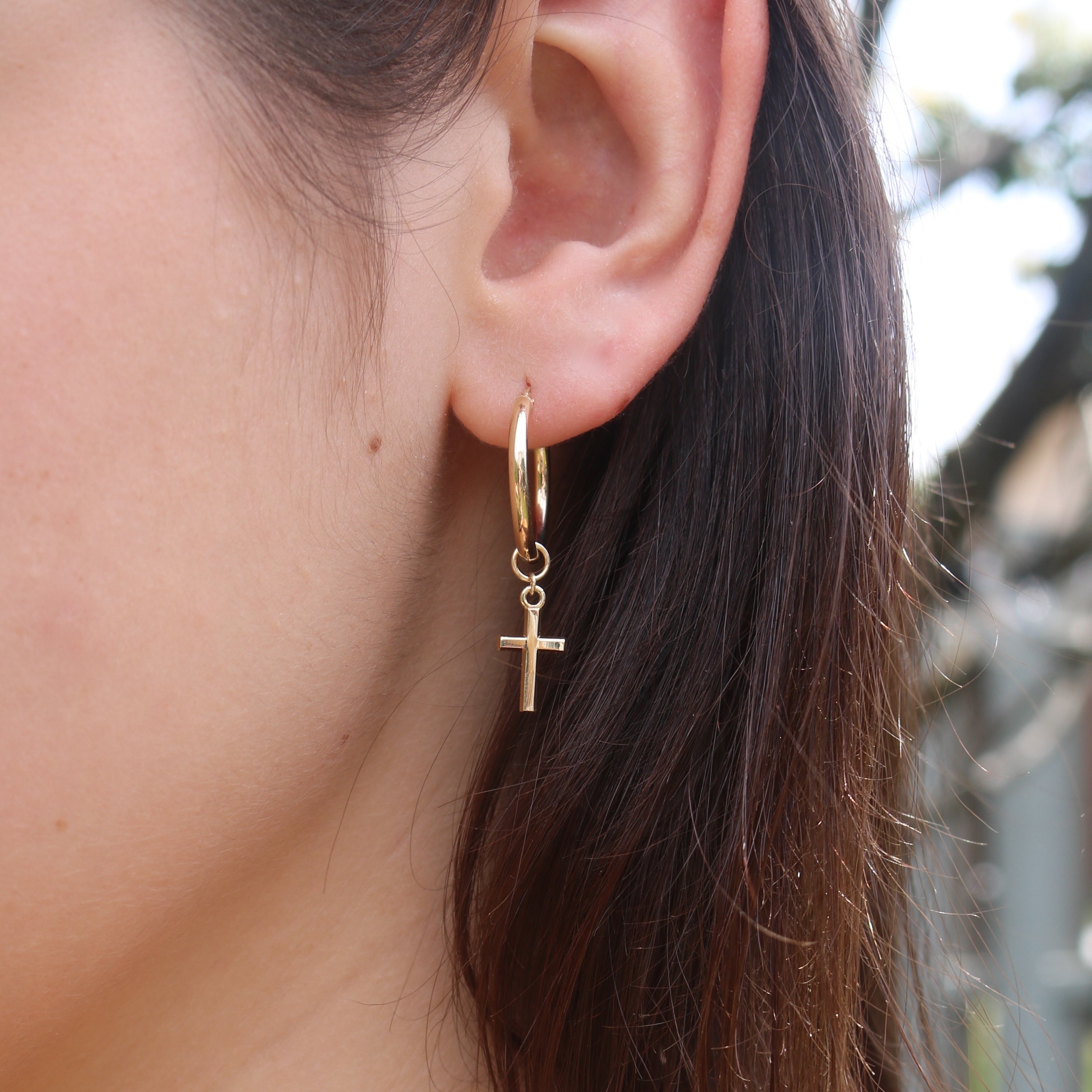 Simple Cross Charm