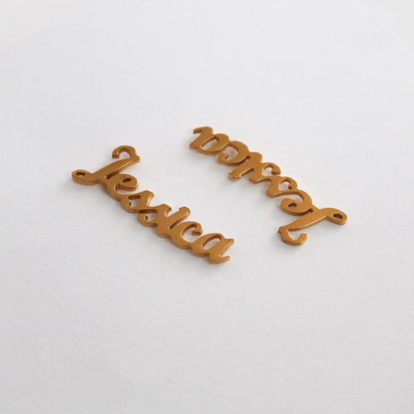 Name Earrings