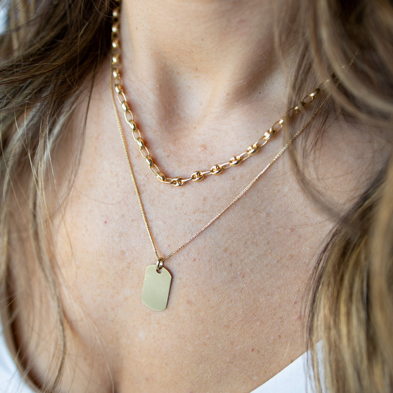 Mini Gold Link Chain