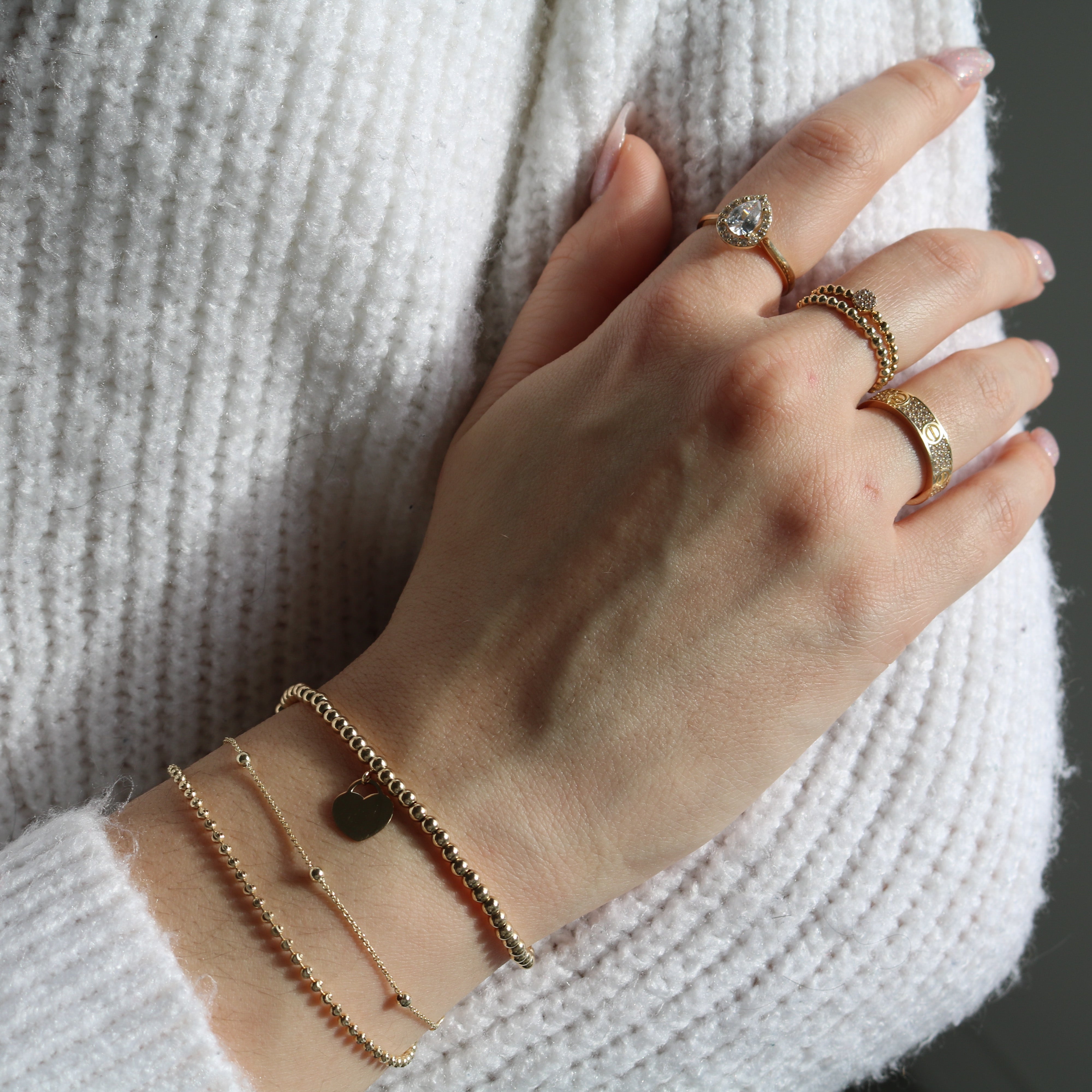 Bracelet Perlé