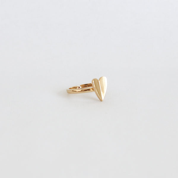 Solid Heart Ring