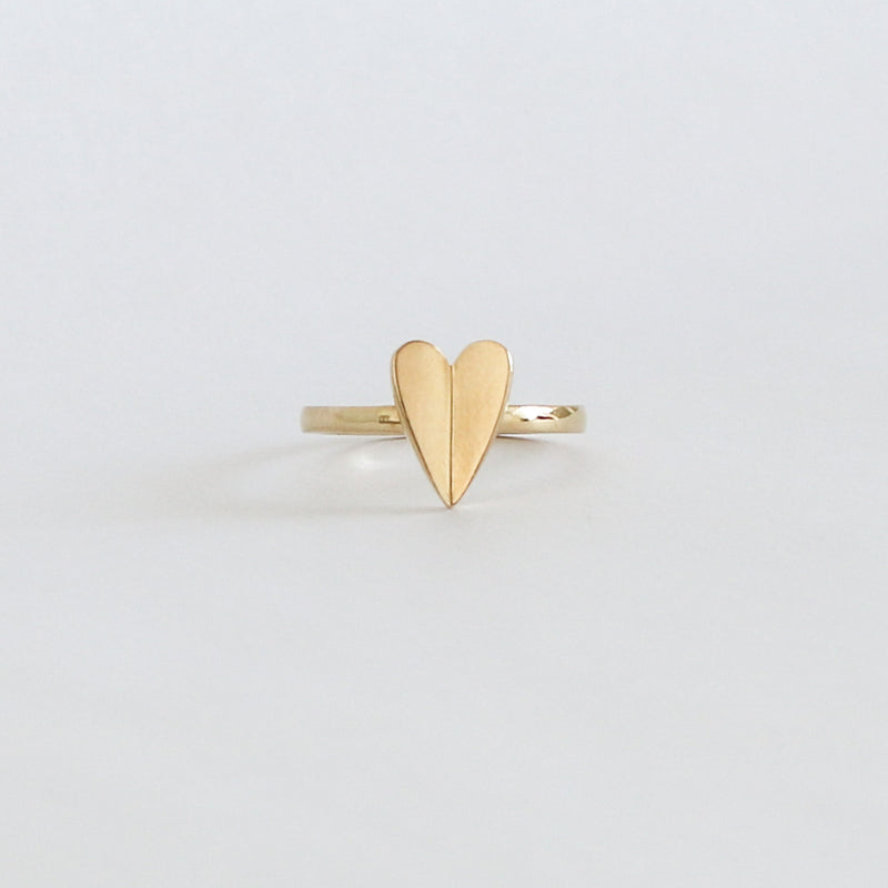 Solid Heart Ring