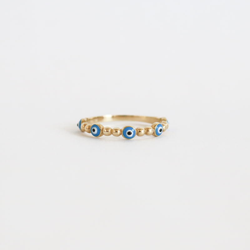 Mini bague mauvais œil