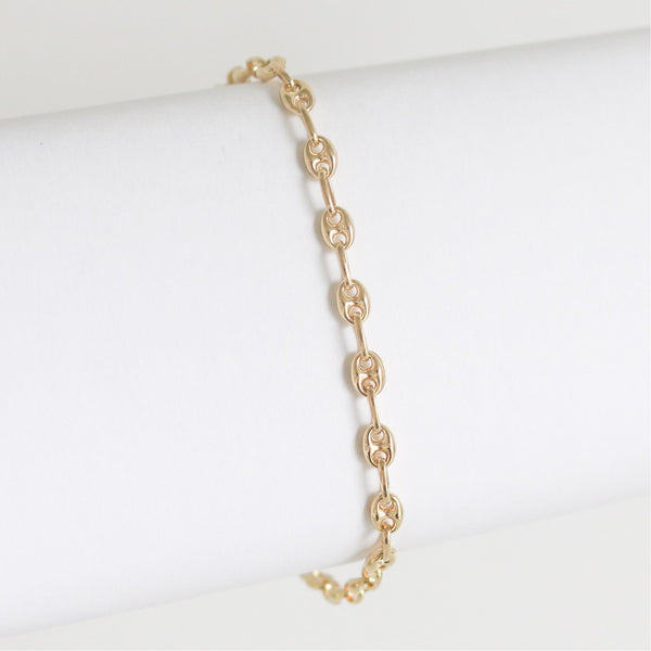 Mini Gold Link Bracelet