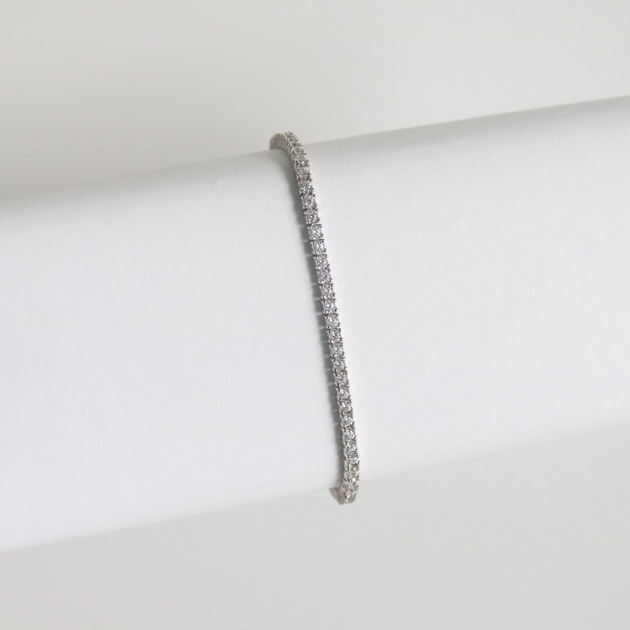 Bracelet mini tennis en argent